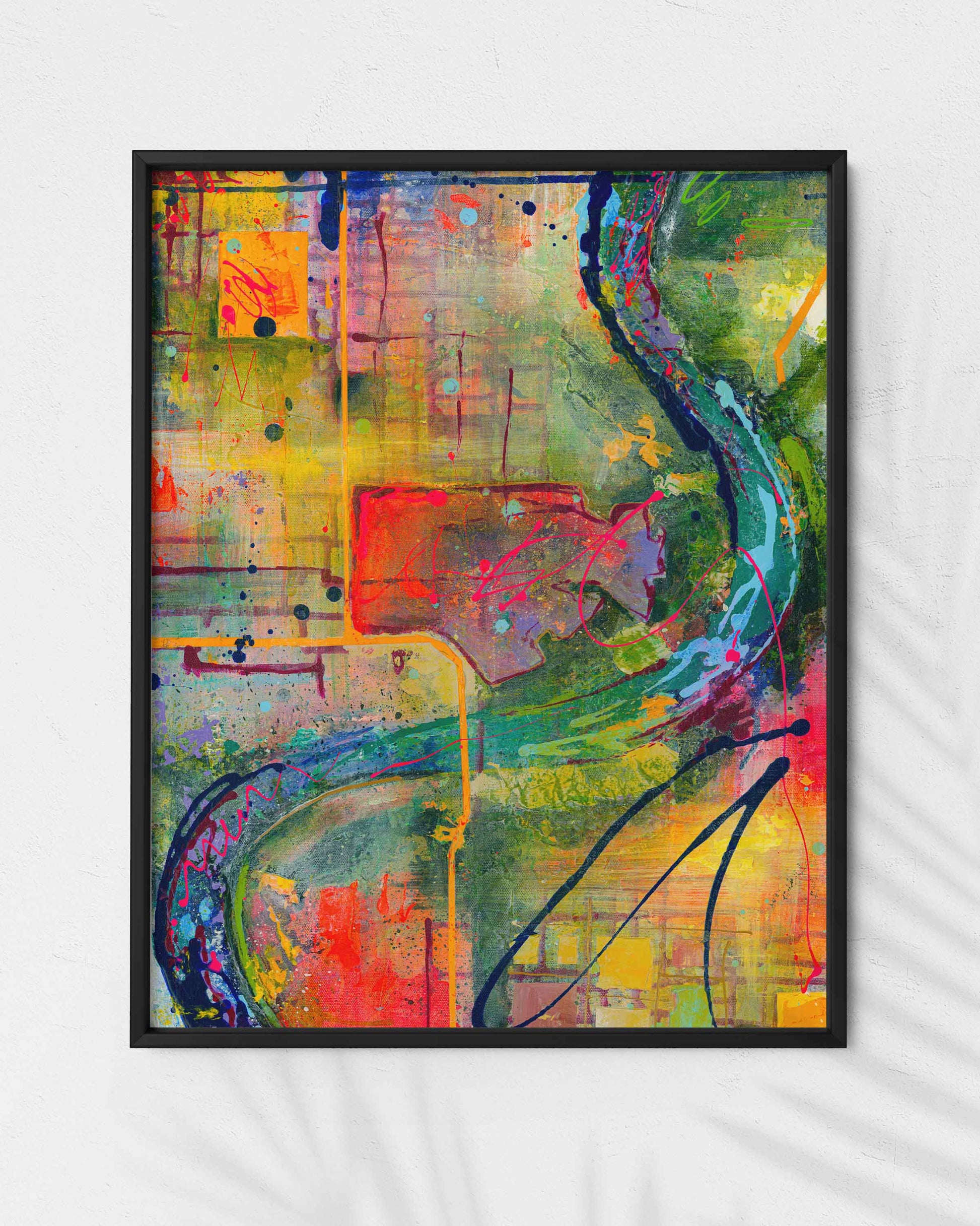 Rivercity Life Canvas Print | Caroline Stokes Original Art - Image 2